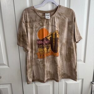 Daisy Rae wanderer short sleeve tee size 2X